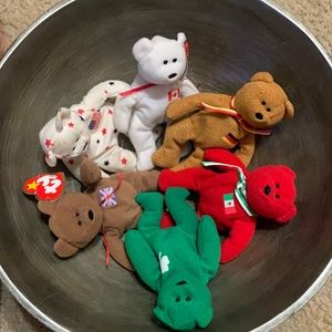 Ty beanie babies Tennis countries with a St.Patrick’s day🍀